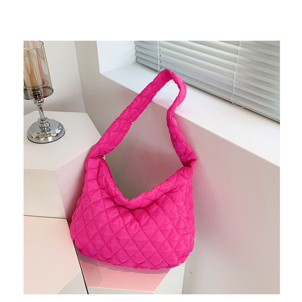 BACKYARD FAMILY「ショルダーバッグ レディース 斜めがけ 通販 キルティング バッグ 斜めがけバッグ 布 バック」|ショルダー・メッセンジャー|ピンク2