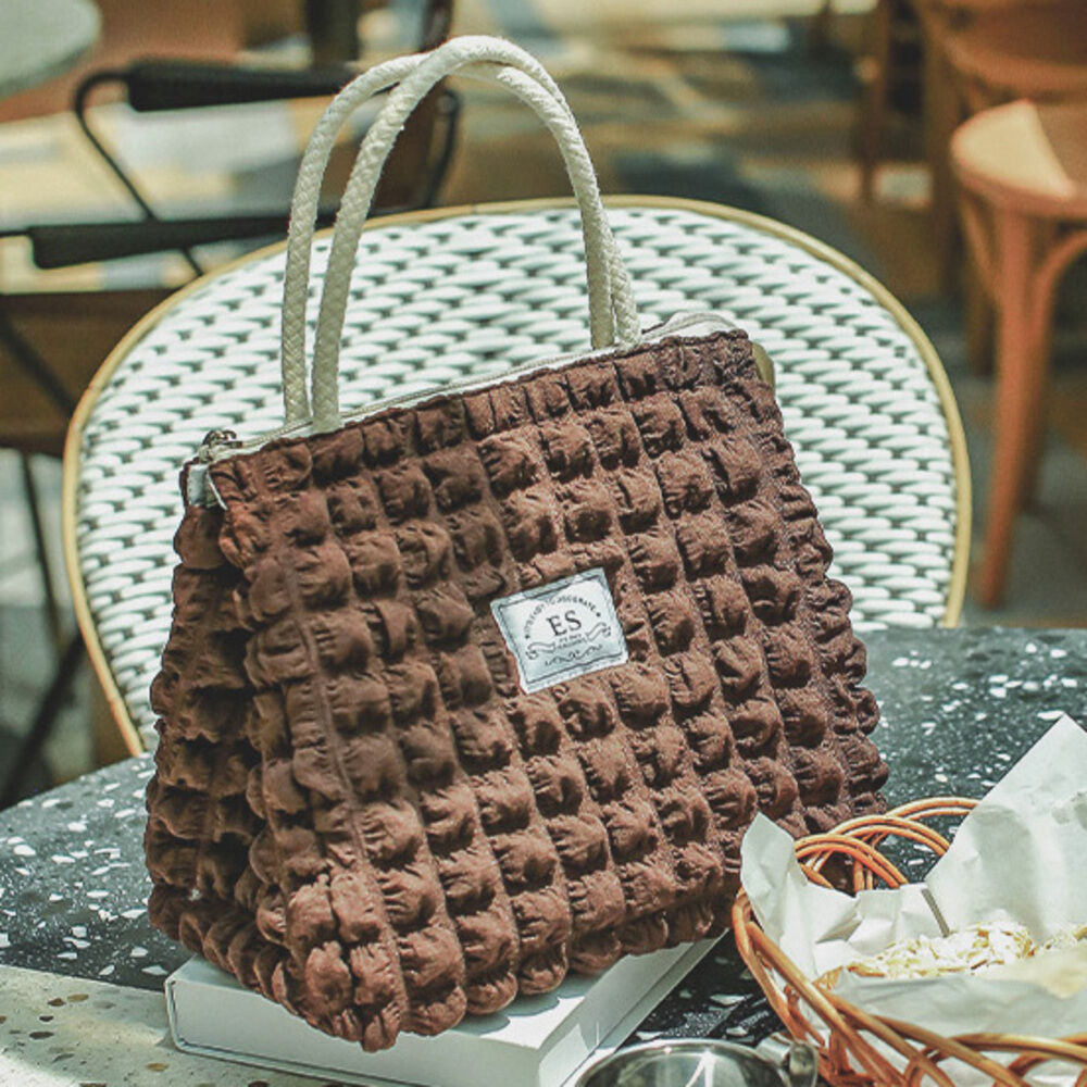 BACKYARD FAMILY「ランチバッグ 保冷バッグ キルティング 通販 ランチバック お弁当バッグ お弁当バック トート」|食器・キッチングッズ|ブラウン1