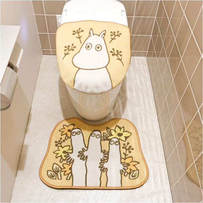 BACKYARD FAMILY「トイレマット セット キャラクター 通販 トイレマットセット トイレカバー 2点セット ふたカバー」|トイレタリー・ランドリーグッズ|