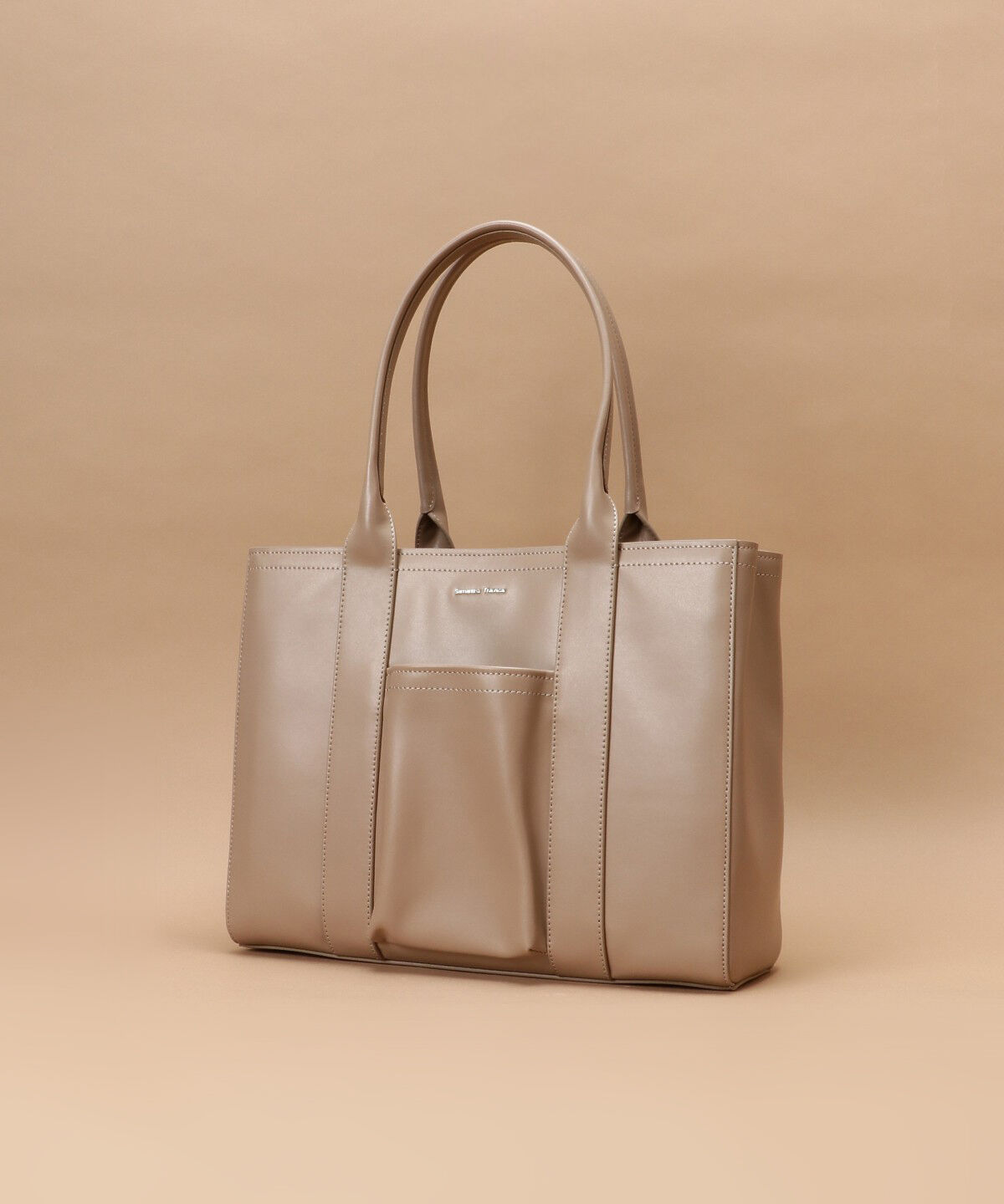 Samantha Thavasa「ガラス調合皮トートバッグ」|トートバッグ|