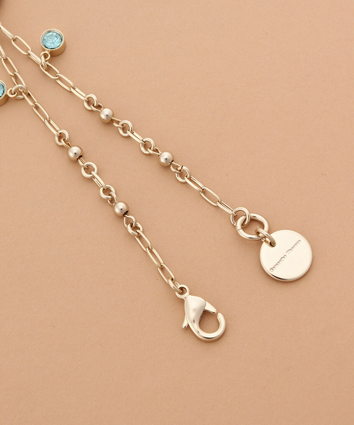 Samantha Thavasa「バースデーストーンカラービジューチャーム（3月）」|チャーム・キーホルダー|