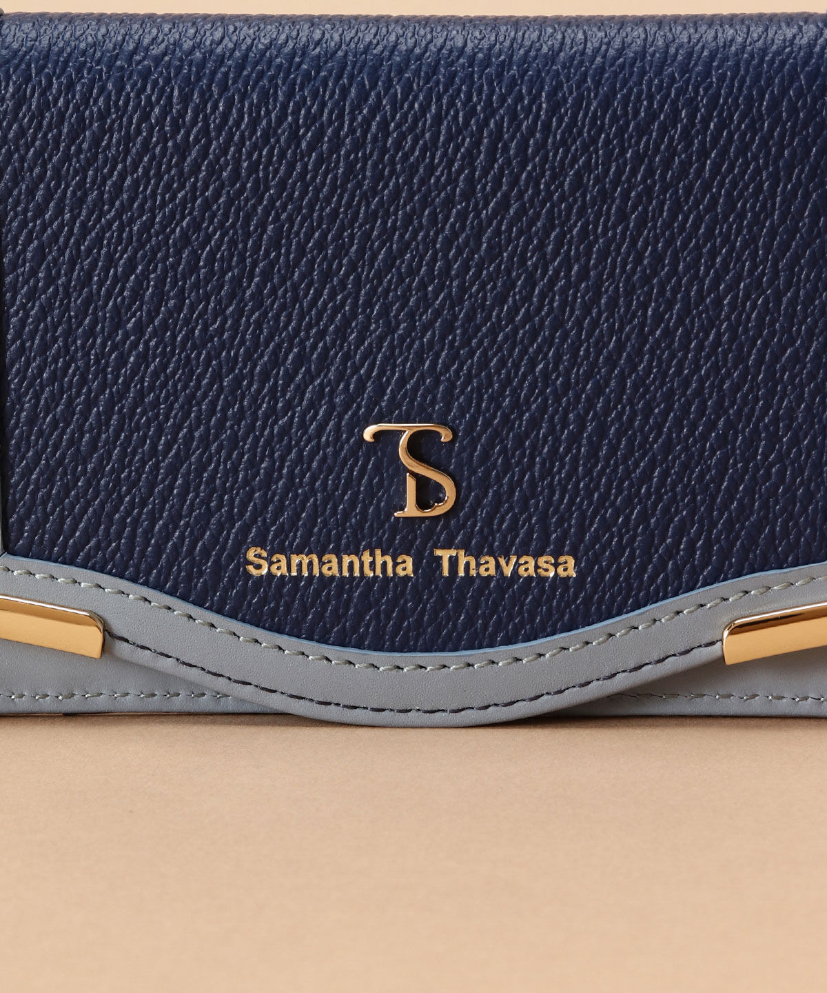 Samantha Thavasa「バイカラーエッジ パスケース」|定期入れ|