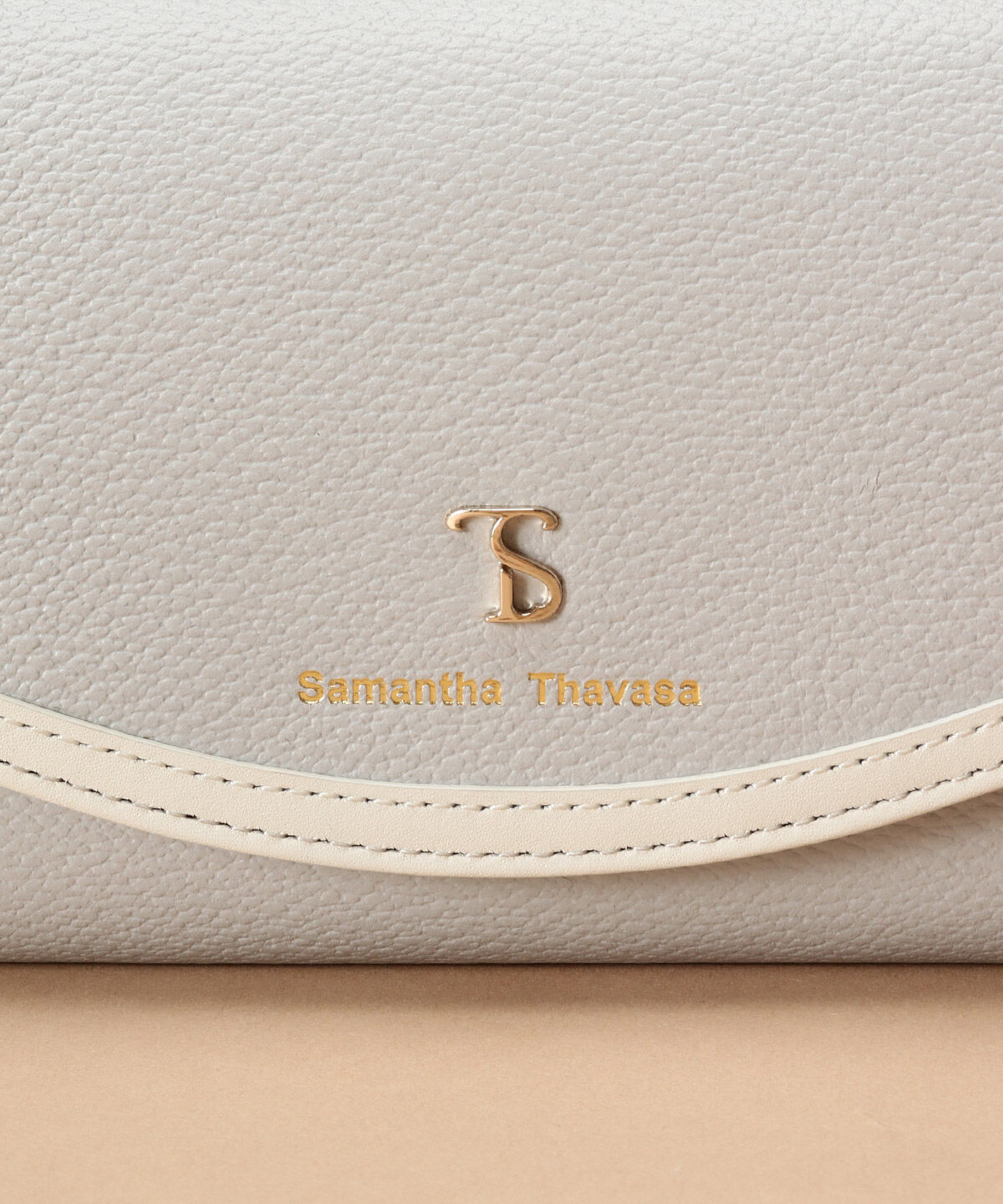 Samantha Thavasa「バイカラーエッジ 長財布」|財布|