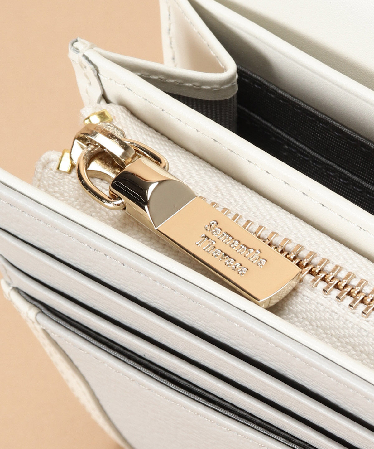 Samantha Thavasa「バイカラーエッジ 長財布」|財布|