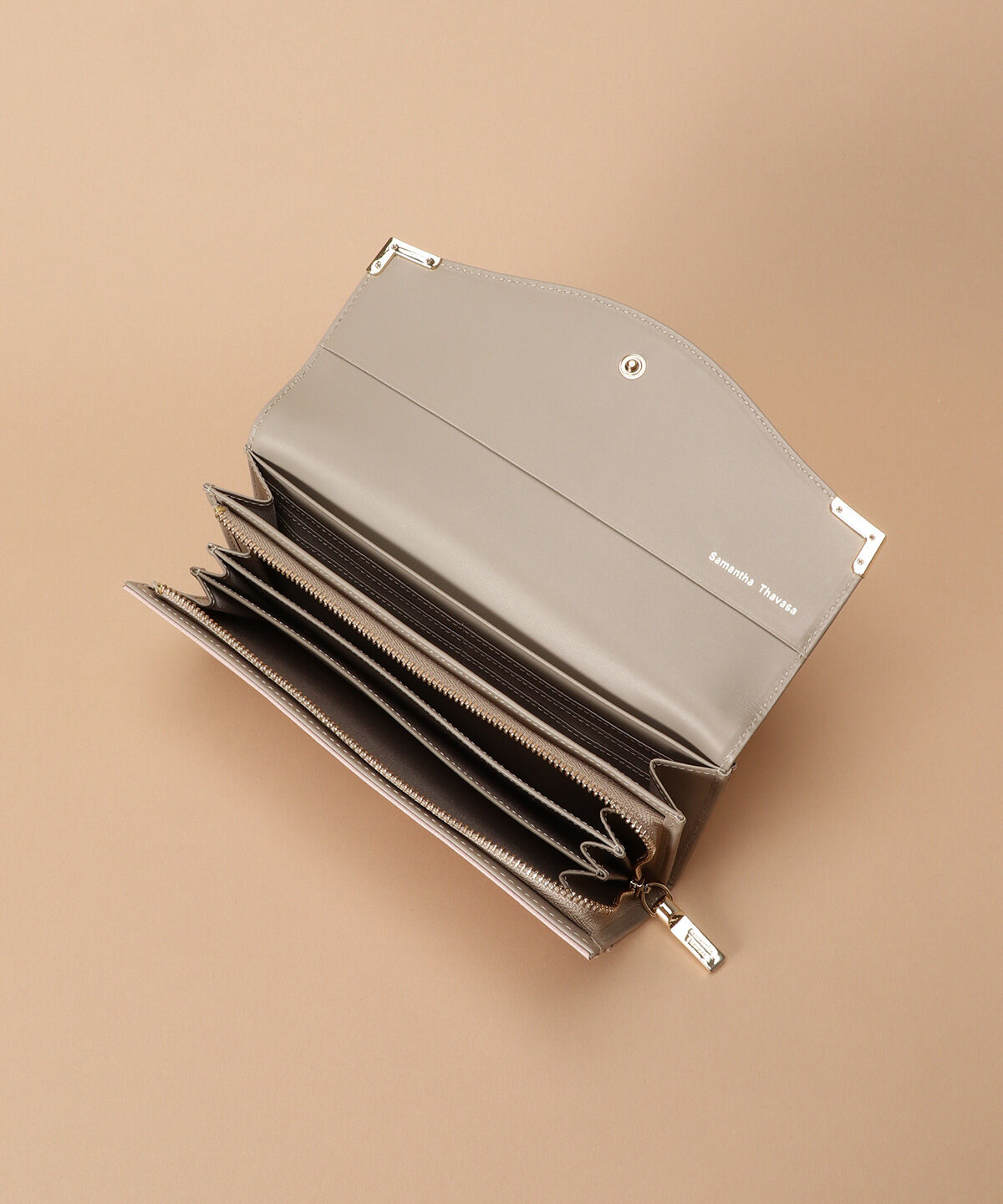 Samantha Thavasa「バイカラーエッジ 長財布」|財布|