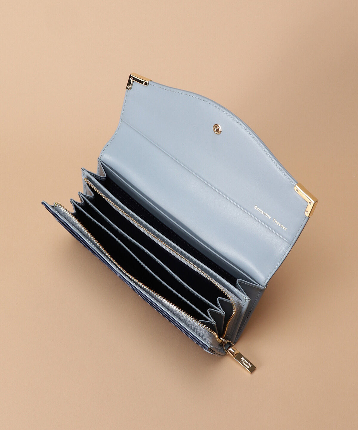 Samantha Thavasa「バイカラーエッジ 長財布」|財布|