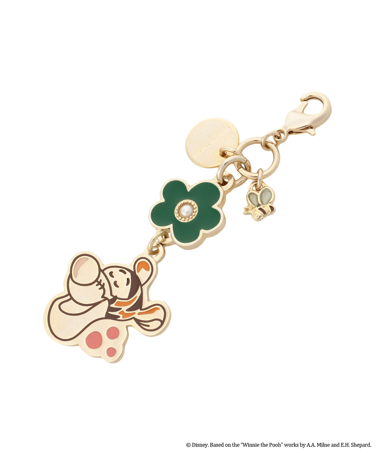 Samantha Thavasa「『くまのプーさん』コレクション 2wayチャーム（ティガー＆イーヨー）」|チャーム・キーホルダー|