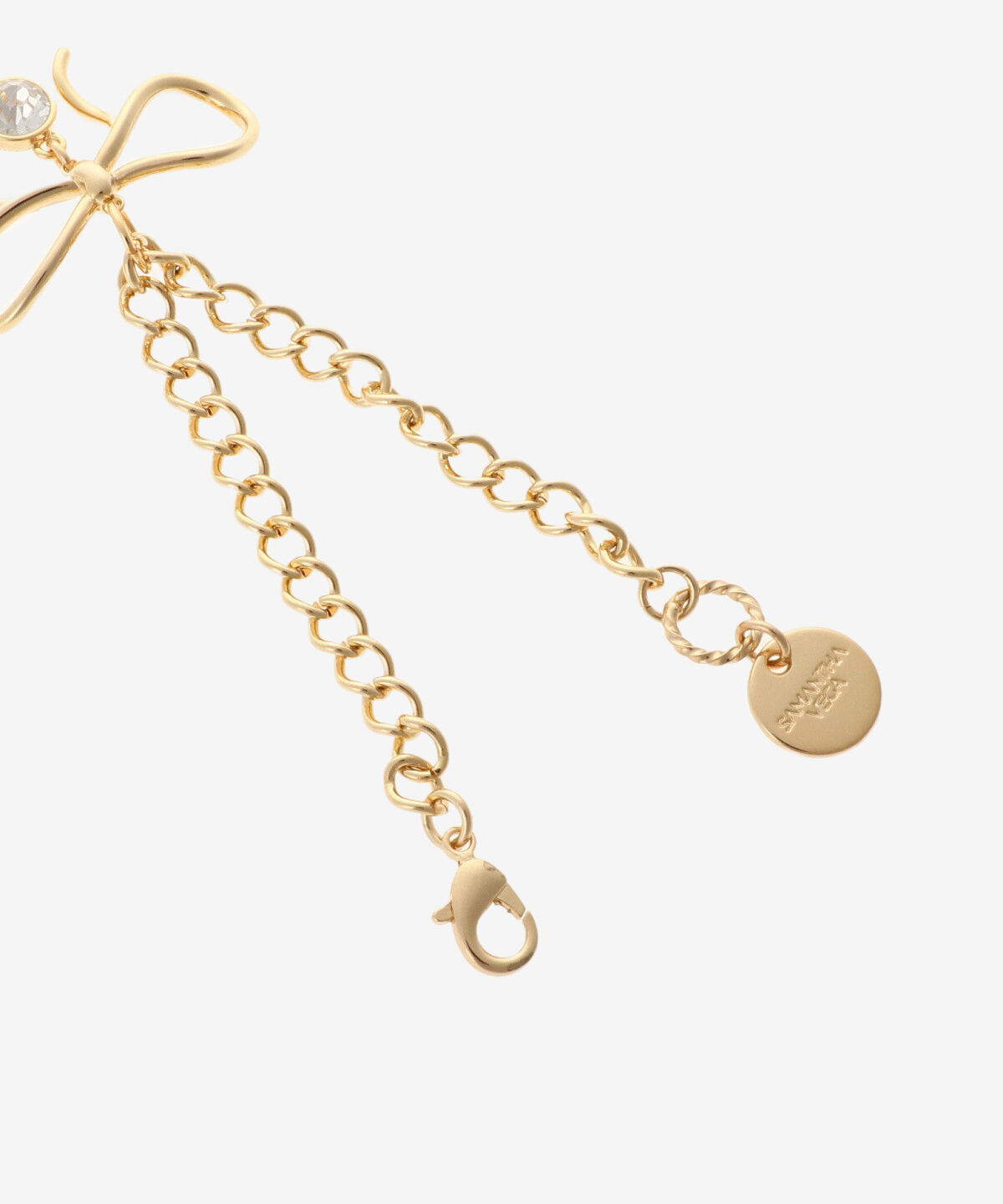 Samantha Vega「リボンイニシャルチャーム(M)」|チャーム・キーホルダー|