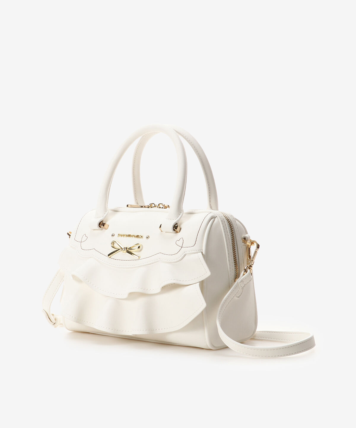 Samantha Vega「フリルリボンハンドバッグ」|ハンドバッグ|