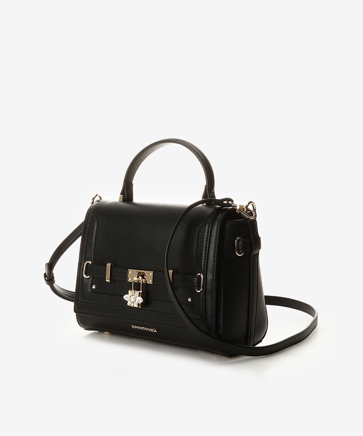 Samantha Vega「ベルトビジューショルダーバッグ」|ショルダー・メッセンジャー|