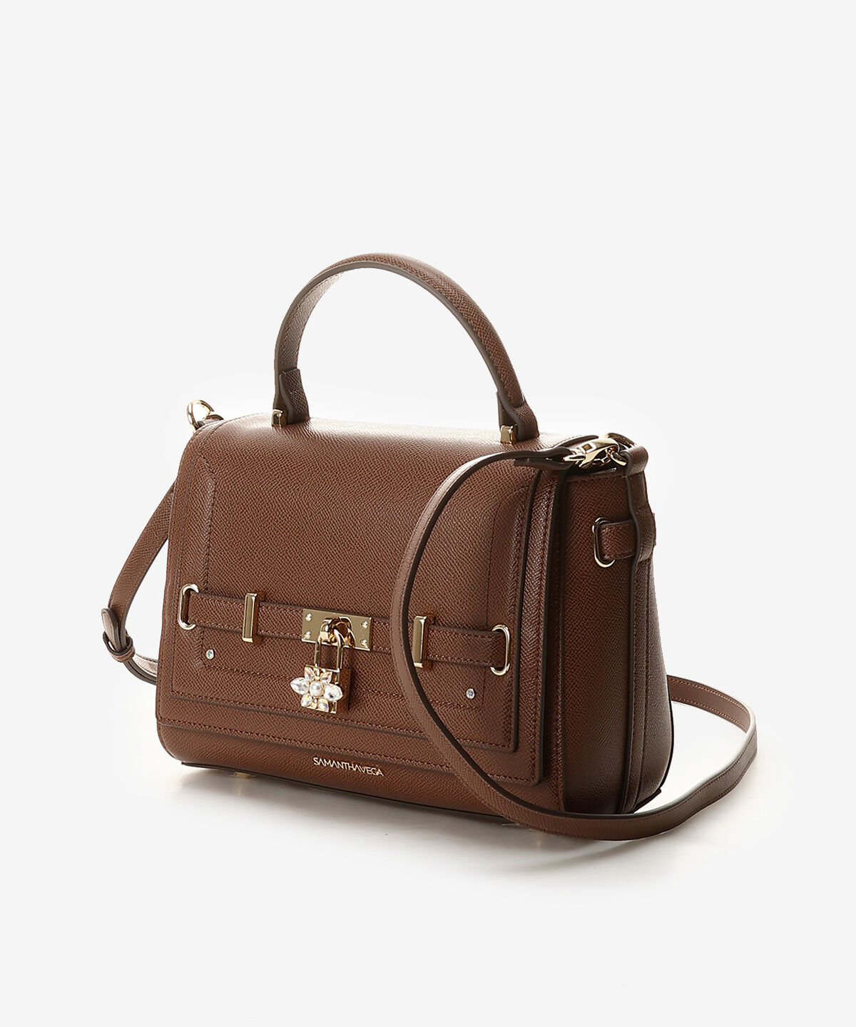 Samantha Vega「ベルトビジューショルダーバッグ」|ショルダー・メッセンジャー|