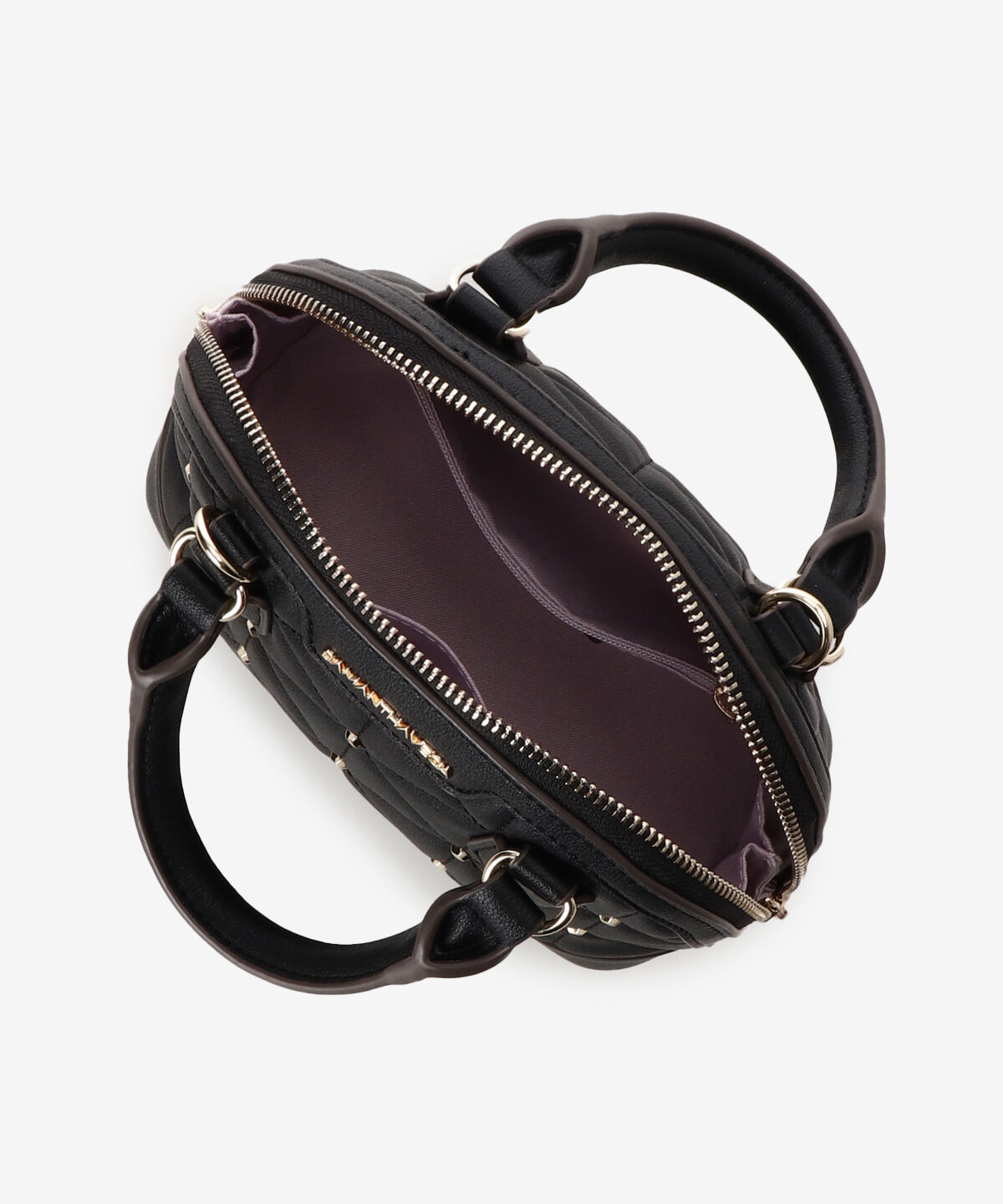 Samantha Vega「キルティングスタッズハンドバッグ（ミニ）」|ハンドバッグ|