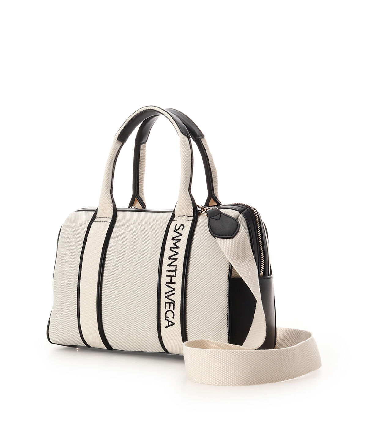 Samantha Vega「ロゴテープボストンバッグ（小）」|ボストンバッグ|