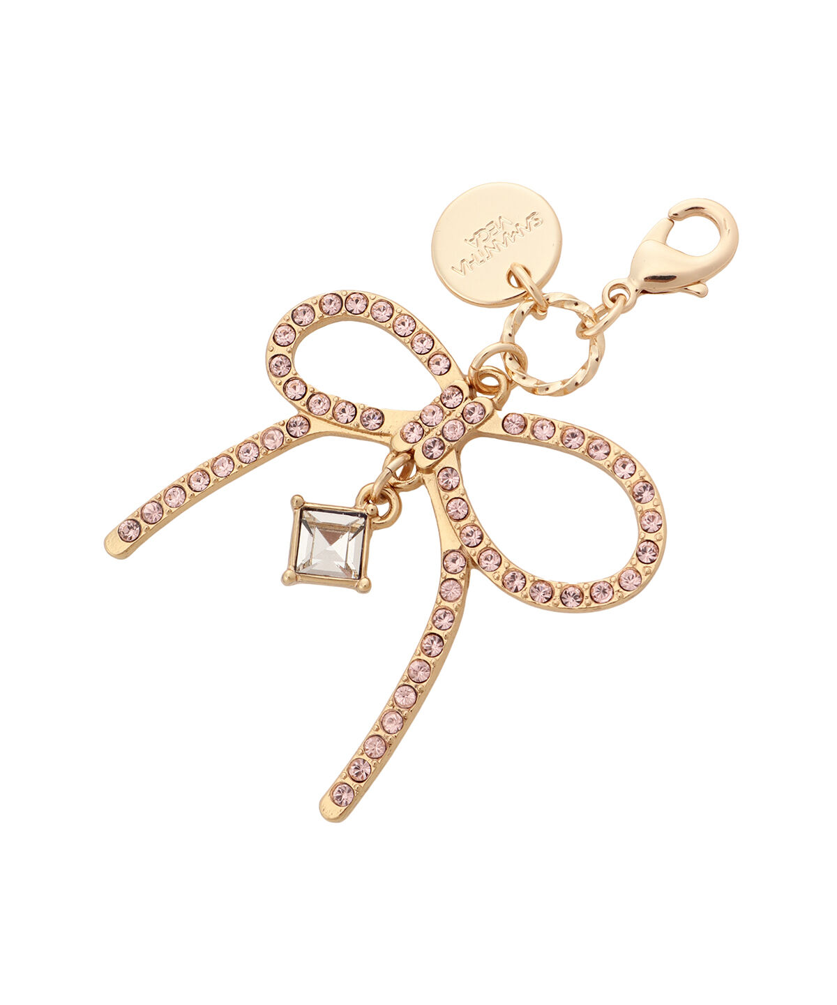 Samantha Vega「クリスタルリボンチャーム」|チャーム・キーホルダー|