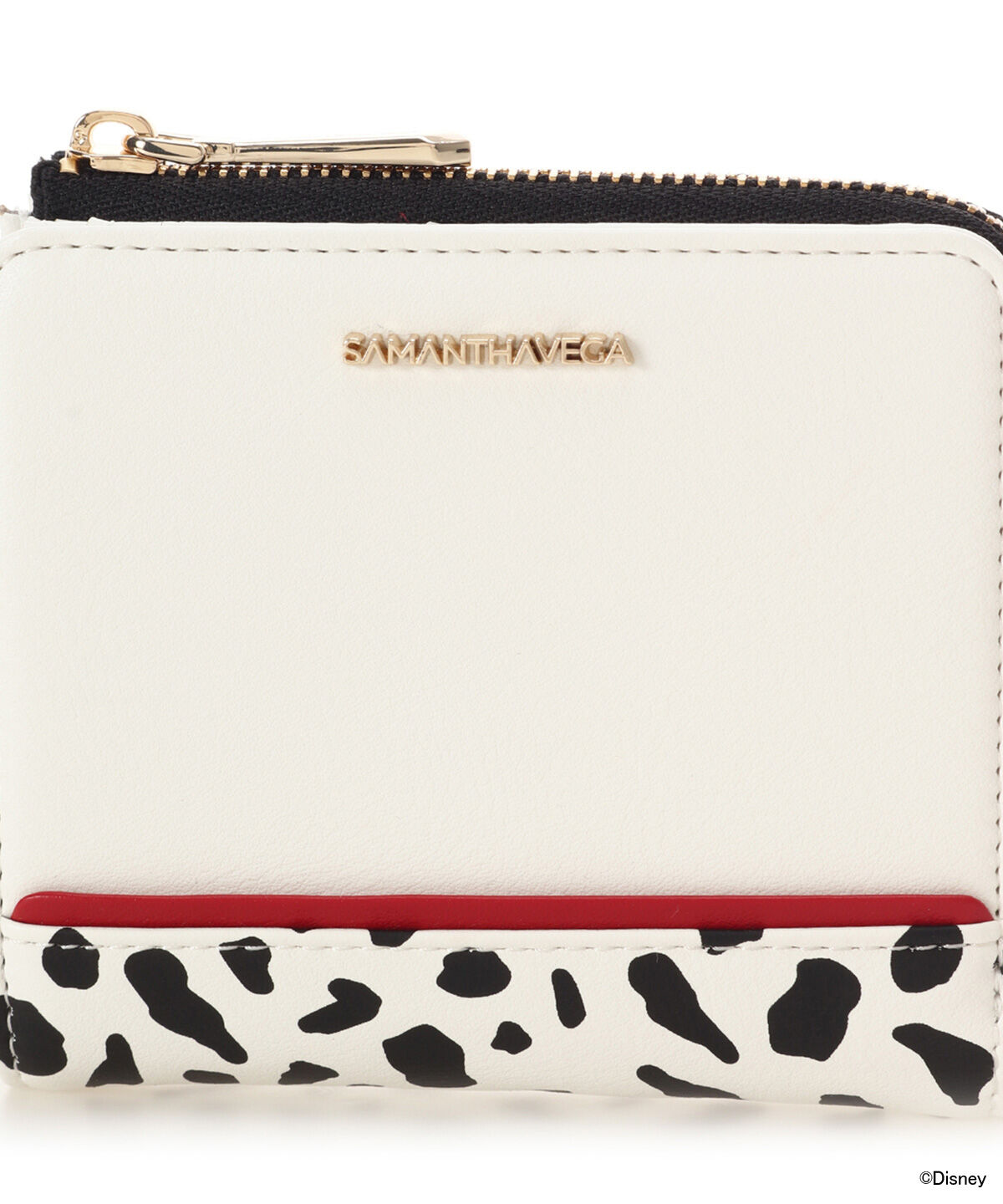 Samantha Vega「ディズニーヴィランズコレクション 「クルエラ」 折財布」|財布|