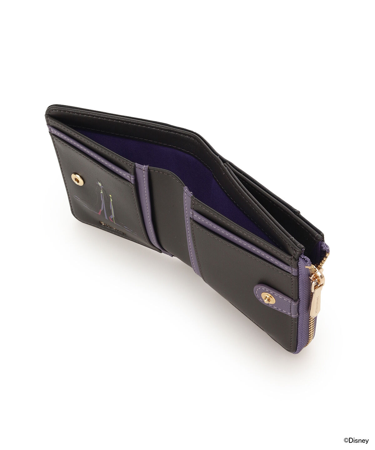 Samantha Vega「ディズニーヴィランズコレクション 「マレフィセント」 折財布」|財布|