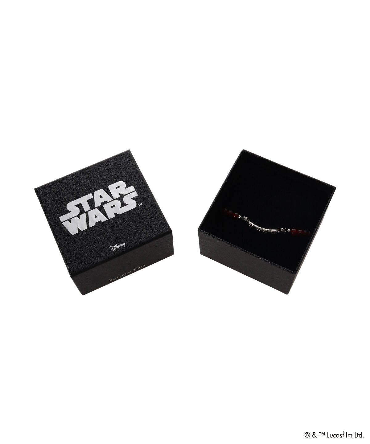 Samantha Tiara「『ｽﾀｰ･ｳｫｰｽﾞ』ｺﾚｸｼｮﾝ ﾌﾞﾚｽﾚｯﾄ(ﾀﾞｰｽ･ﾓｰﾙ)(」|ブレスレット・バングル|