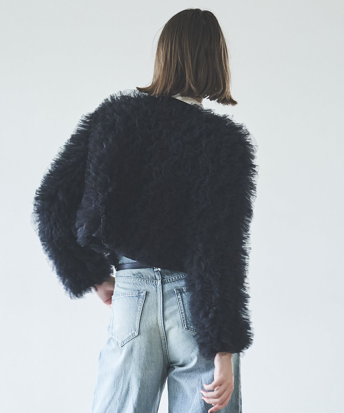 アンドクチュール「チュールフリルジャケット」|その他|