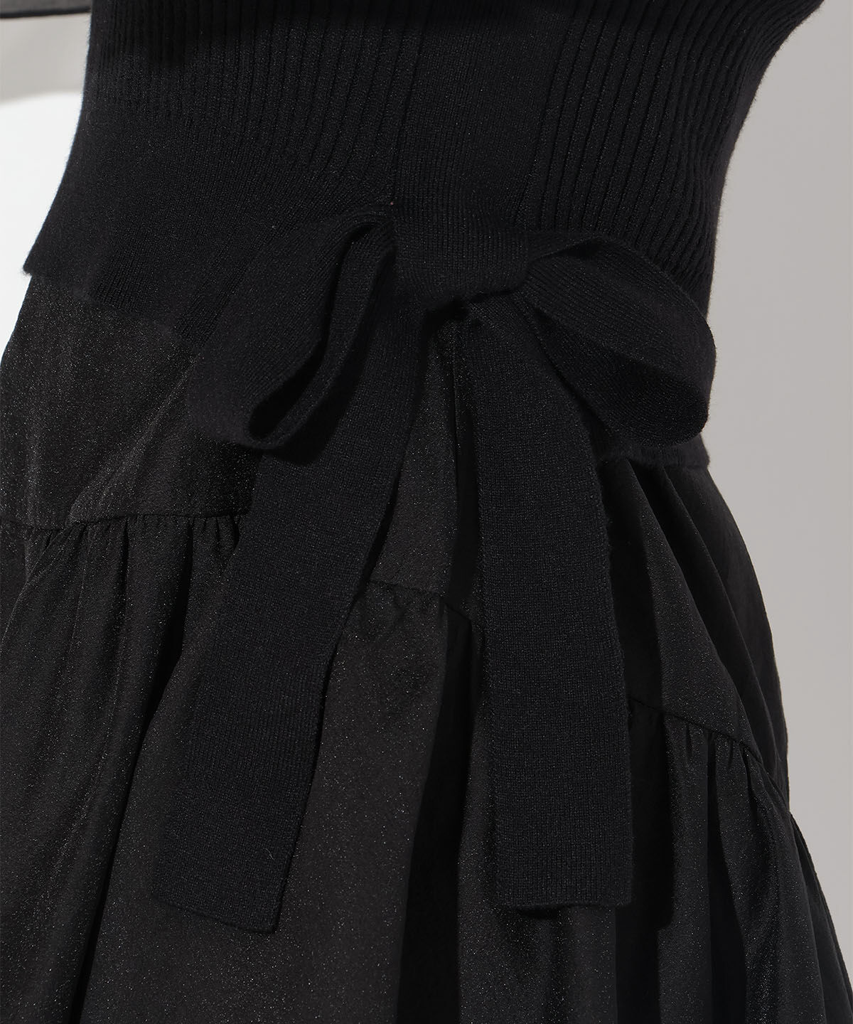 アンドクチュール「ニットレイヤードチュニック」|チュニック|