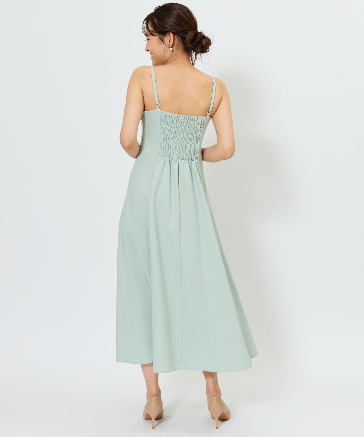 アンドクチュール「リーフレースレイヤードレス」|ドレス|