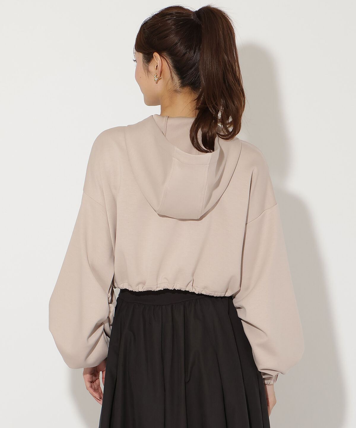 アンドクチュール「ダンボールポンチパーカー」|パーカー|