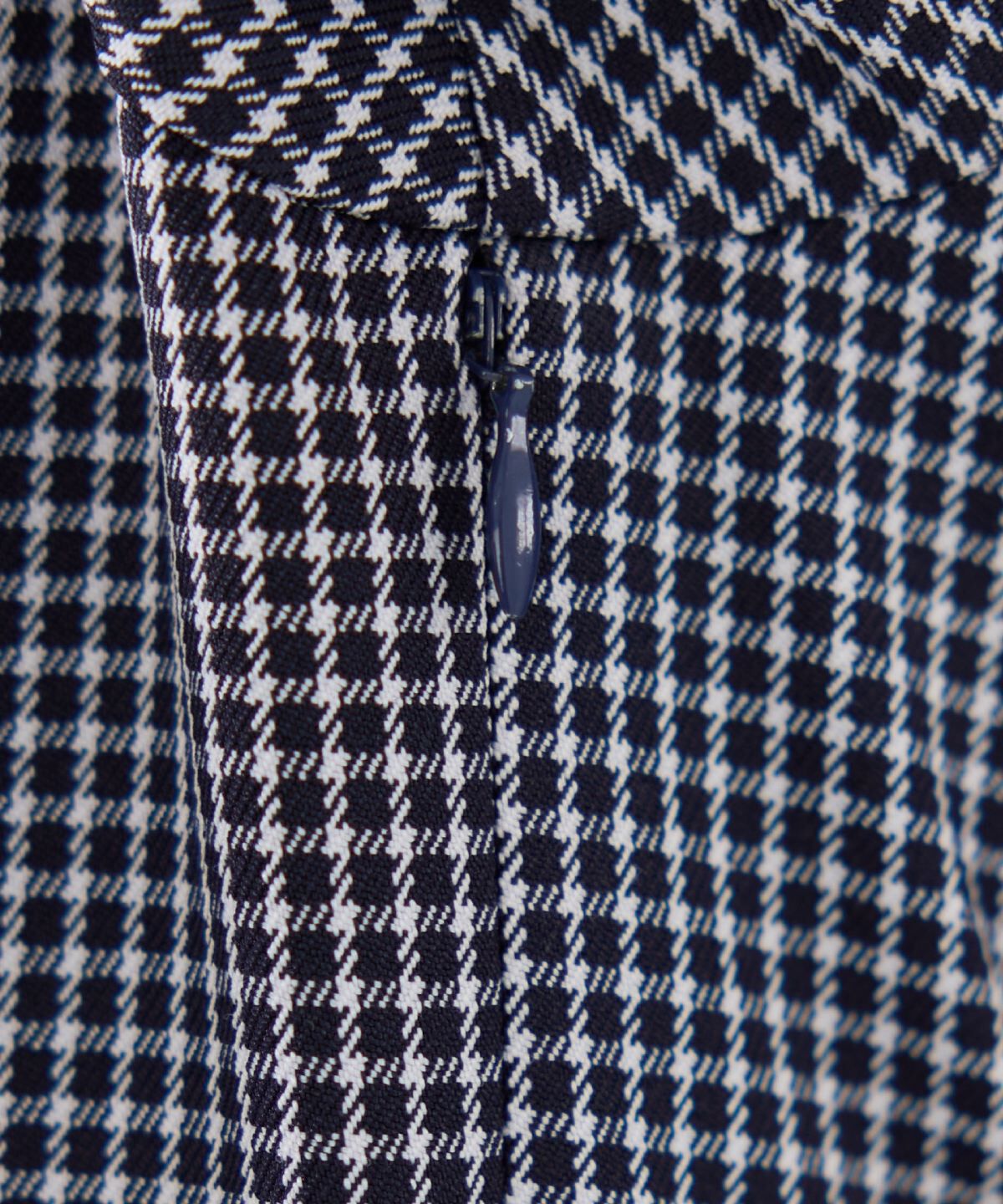 REDYAZEL「ギンガムチェック襟つきミニワンピース」|ワンピース|