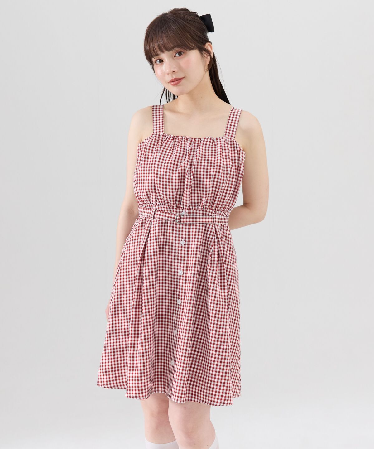 REDYAZEL「半袖シャツ＆キャミワンピースセット」|ワンピース|