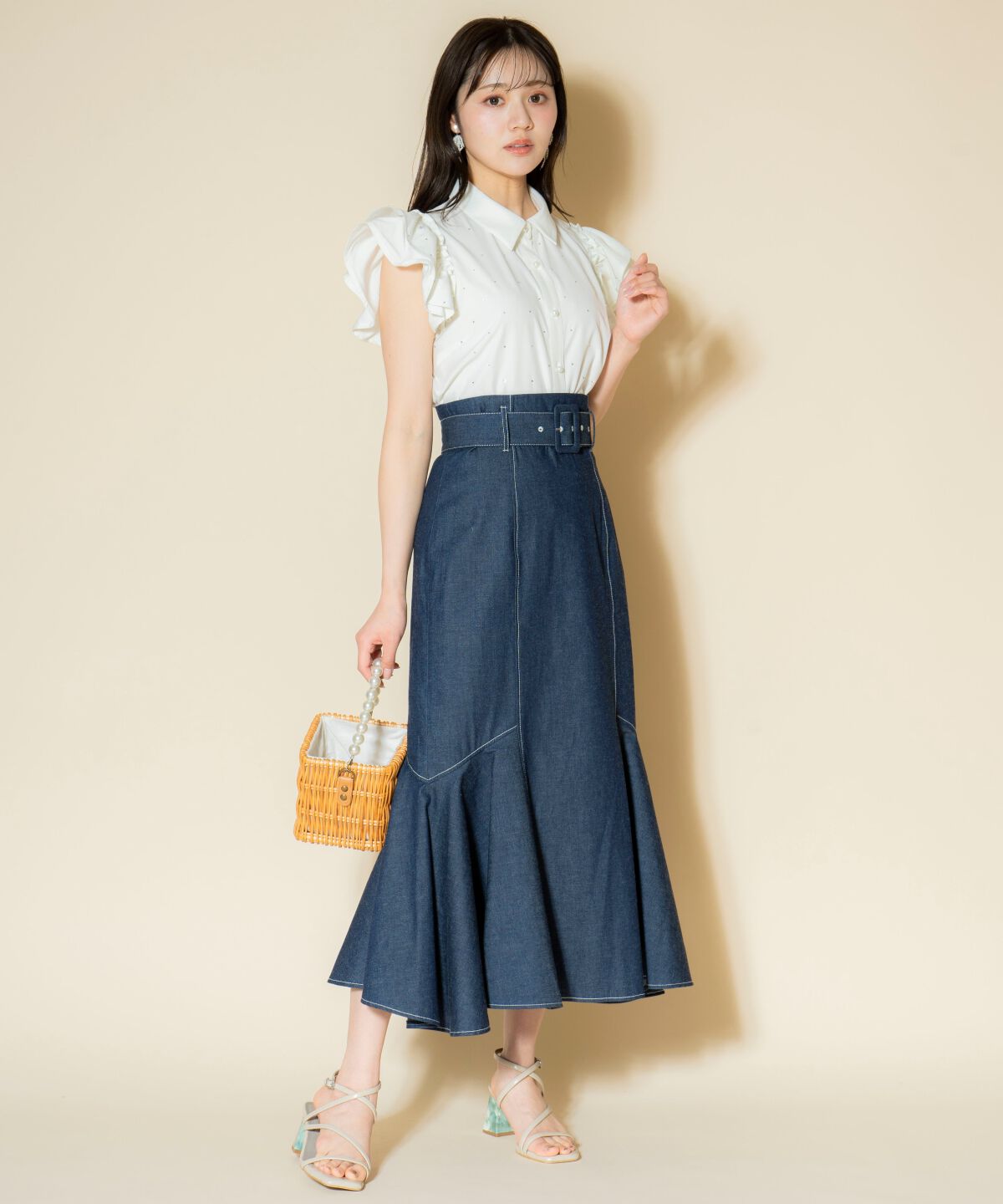 WILLSELECTION「キラキラビジューブラウス」|シャツ・ブラウス|