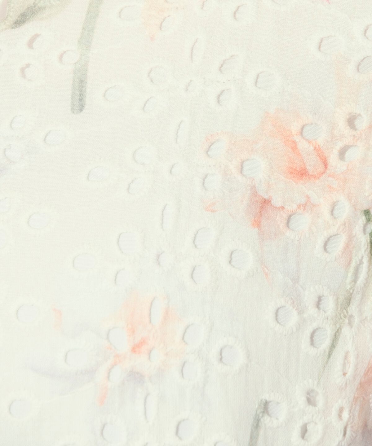 WILLSELECTION「レースフラワープリントワンピース」|ワンピース|