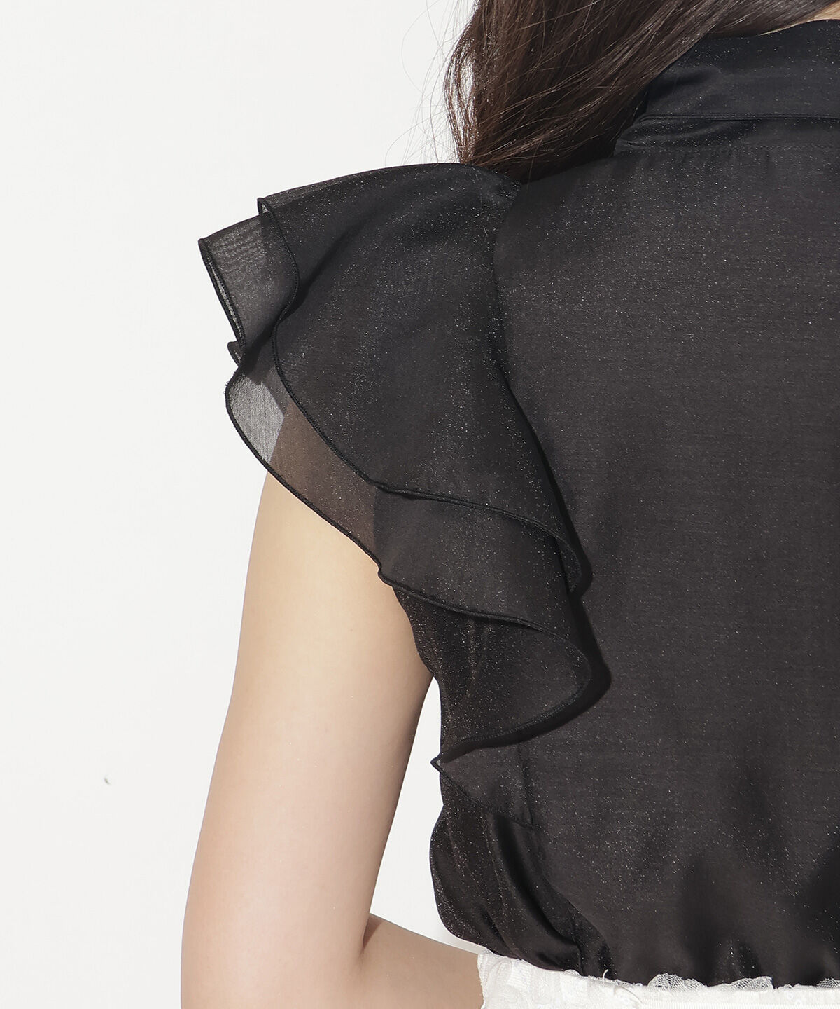 WILLSELECTION「メロウフリルシアーブラウス」|シャツ・ブラウス|