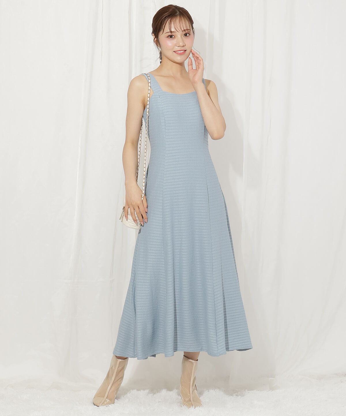 WILLSELECTION「シアーブラウス&times;カットソーマーメイドワンピース」|ワンピース|