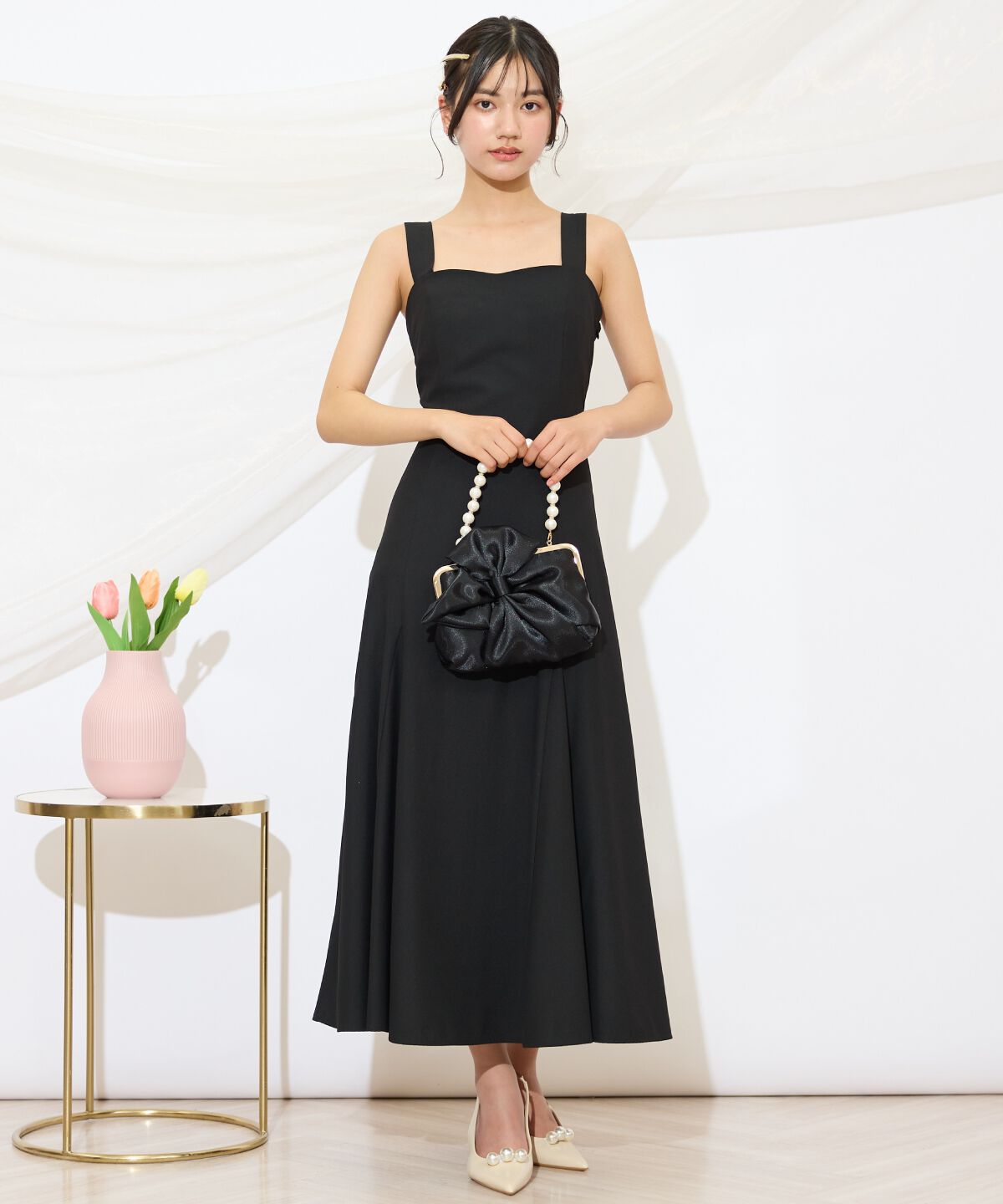 WILLSELECTION「バックレースアップワンピース」|ドレス|