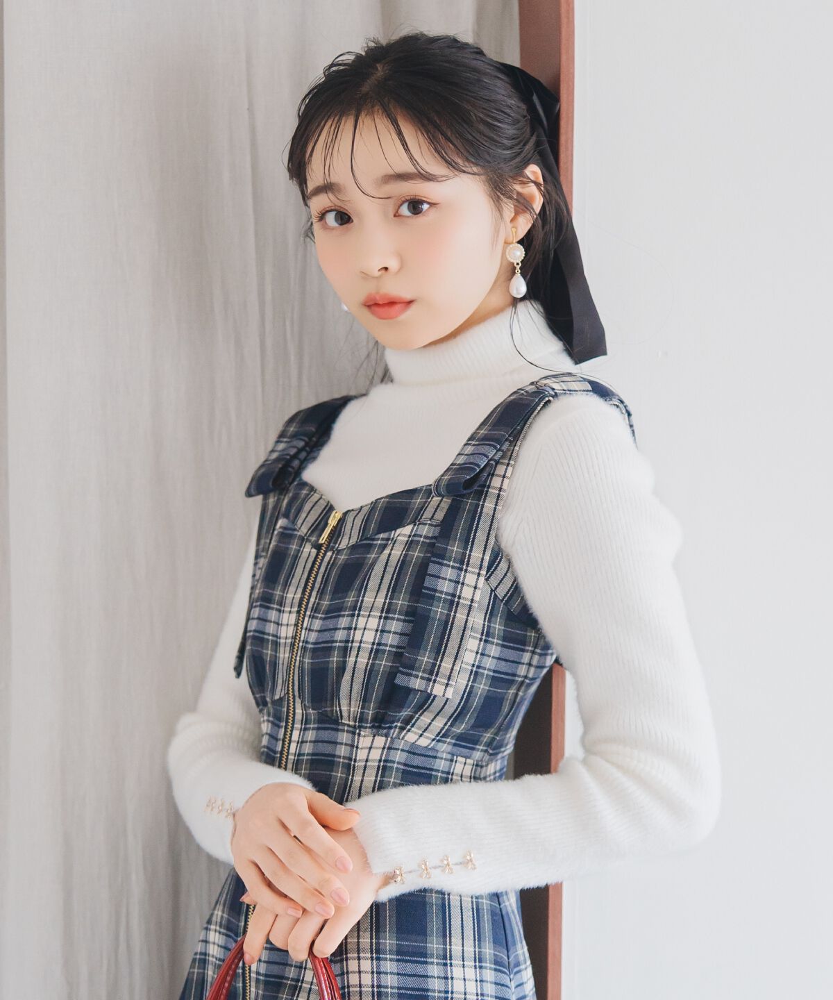 WILLSELECTION「FOXライクヤーンタートルネックプルオーバー」|ニット・セーター|