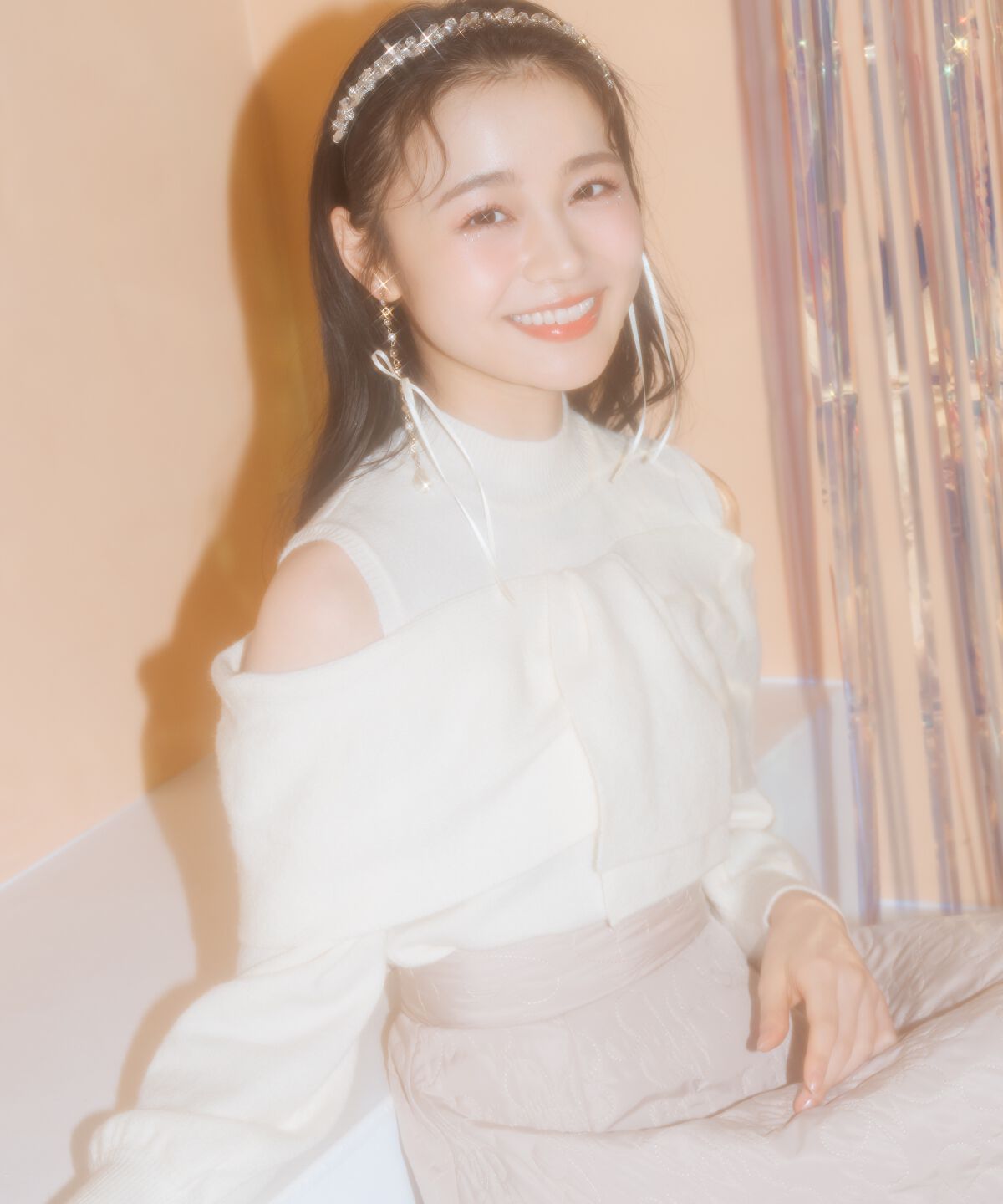 WILLSELECTION「ツイストリボンオフショルニット」|ニット・セーター|