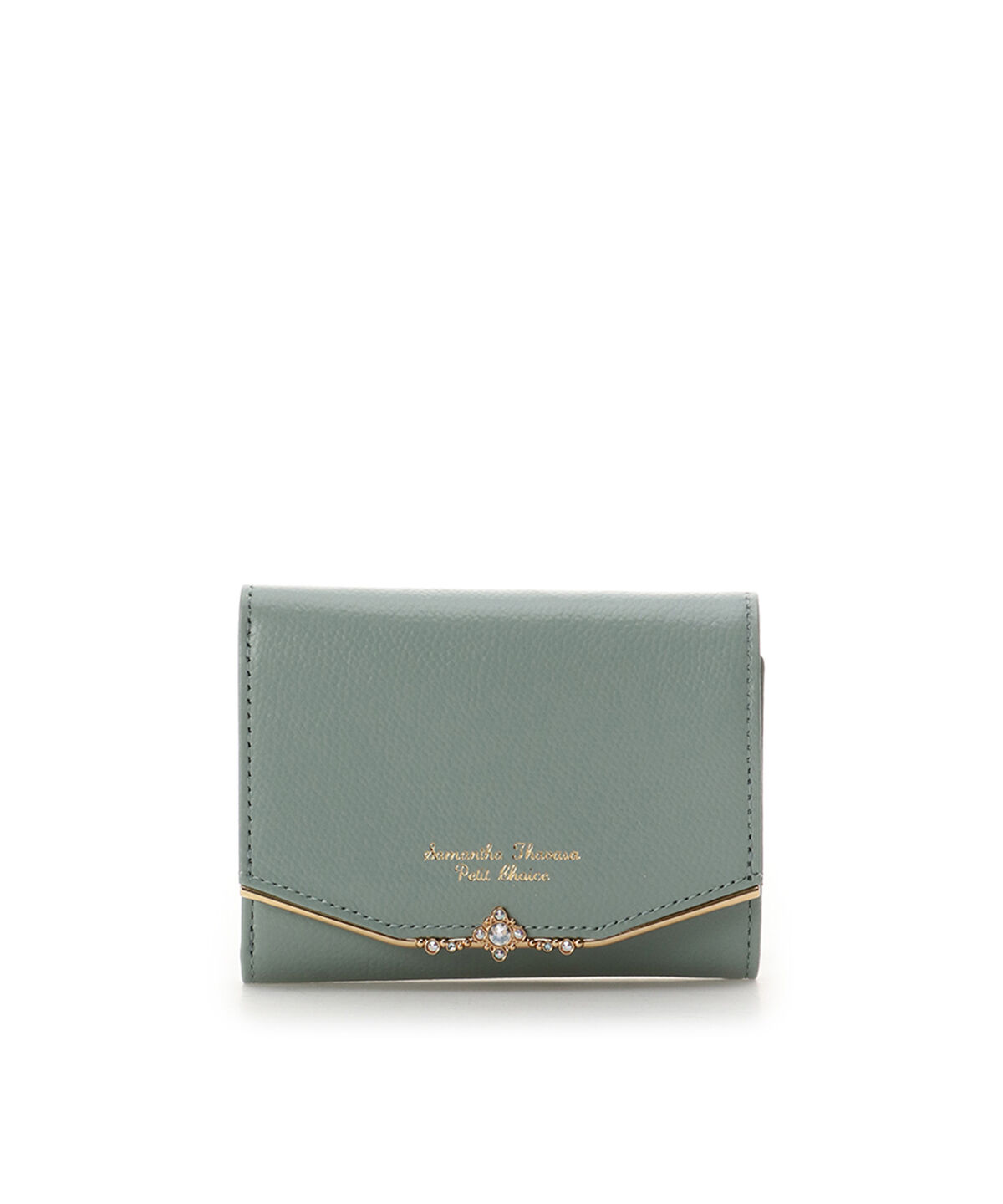 Samantha Thavasa Petit Choice「ジュエルバー　折財布」|財布|ミント