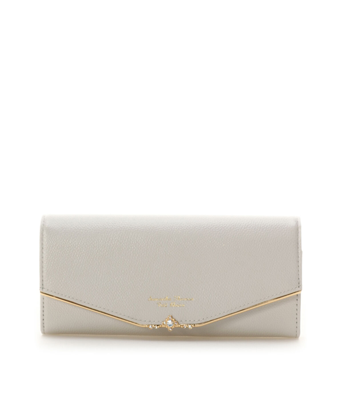 Samantha Thavasa Petit Choice「ジュエルバー　長財布」|財布|グレージュ