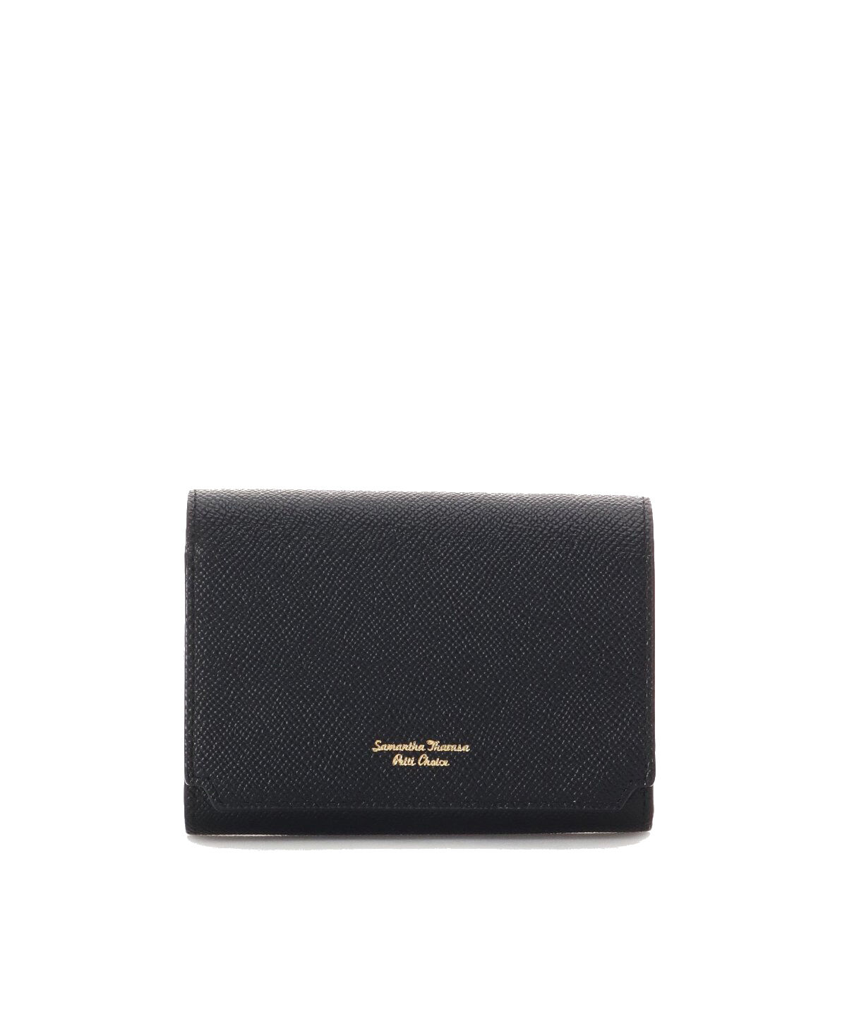 Samantha Thavasa Petit Choice「インサイドバイカラー 折財布」|財布|ブラック