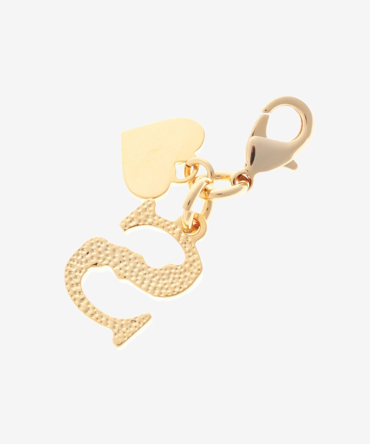 Samantha Thavasa Petit Choice「ハートモチーフイニシャルチャーム(S)」|チャーム・キーホルダー|