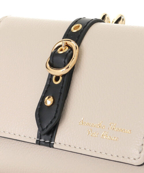 Samantha Thavasa Petit Choice「フロントベルト 折財布」|財布|
