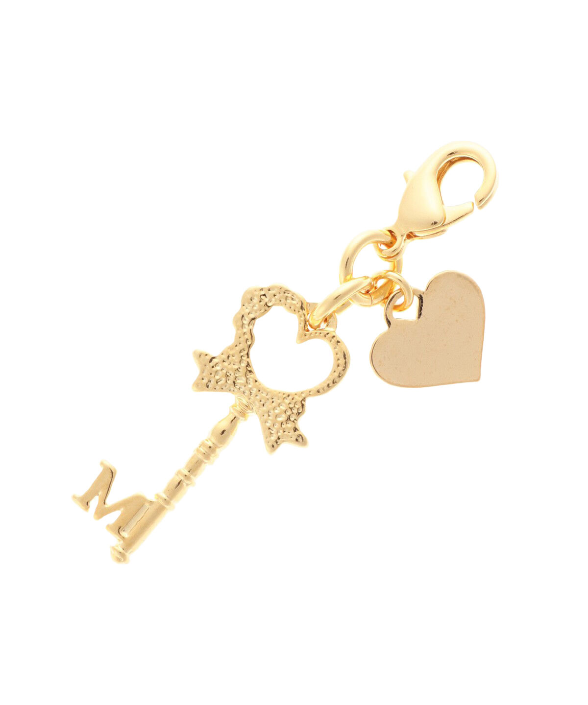 Samantha Thavasa Petit Choice「キーモチーフ イニシャルファスナーチャーム M」|チャーム・キーホルダー|