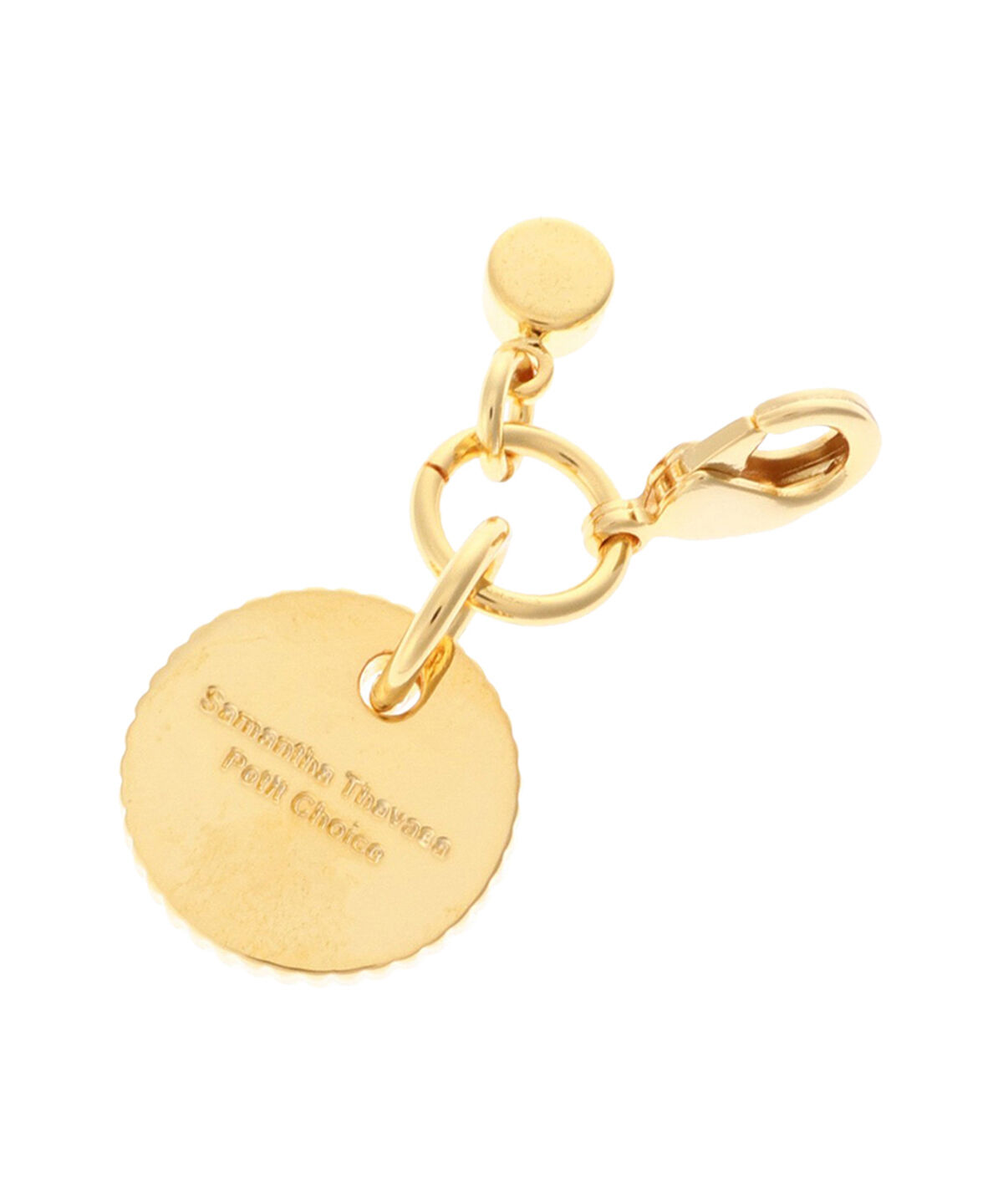 Samantha Thavasa Petit Choice「シンプルイニシャルチャーム Ｕ」|チャーム・キーホルダー|