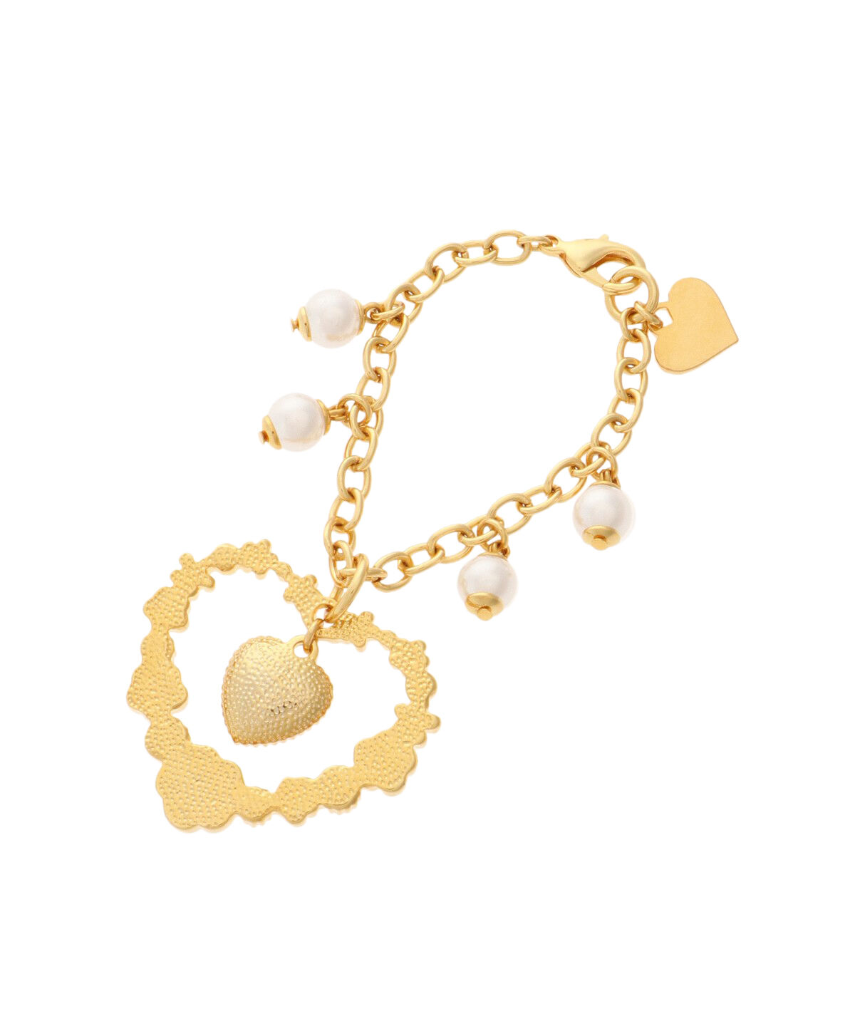 Samantha Thavasa Petit Choice「ハートフラワー バッグチャーム」|チャーム・キーホルダー|