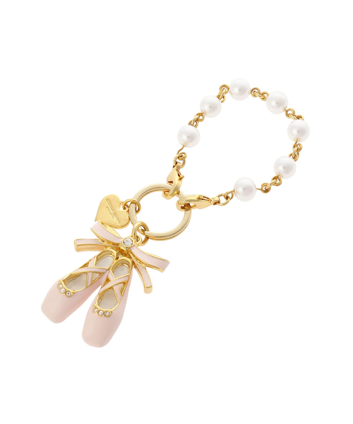 Samantha Thavasa Petit Choice「バレエシューズ バッグチャーム」|チャーム・キーホルダー|ピンク