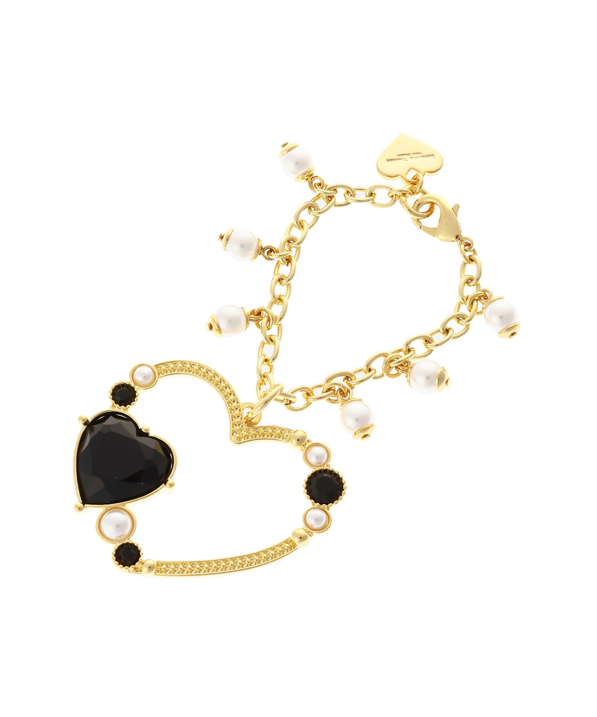 Samantha Thavasa Petit Choice「カラーハートバッグチャーム」|チャーム・キーホルダー|ブラック