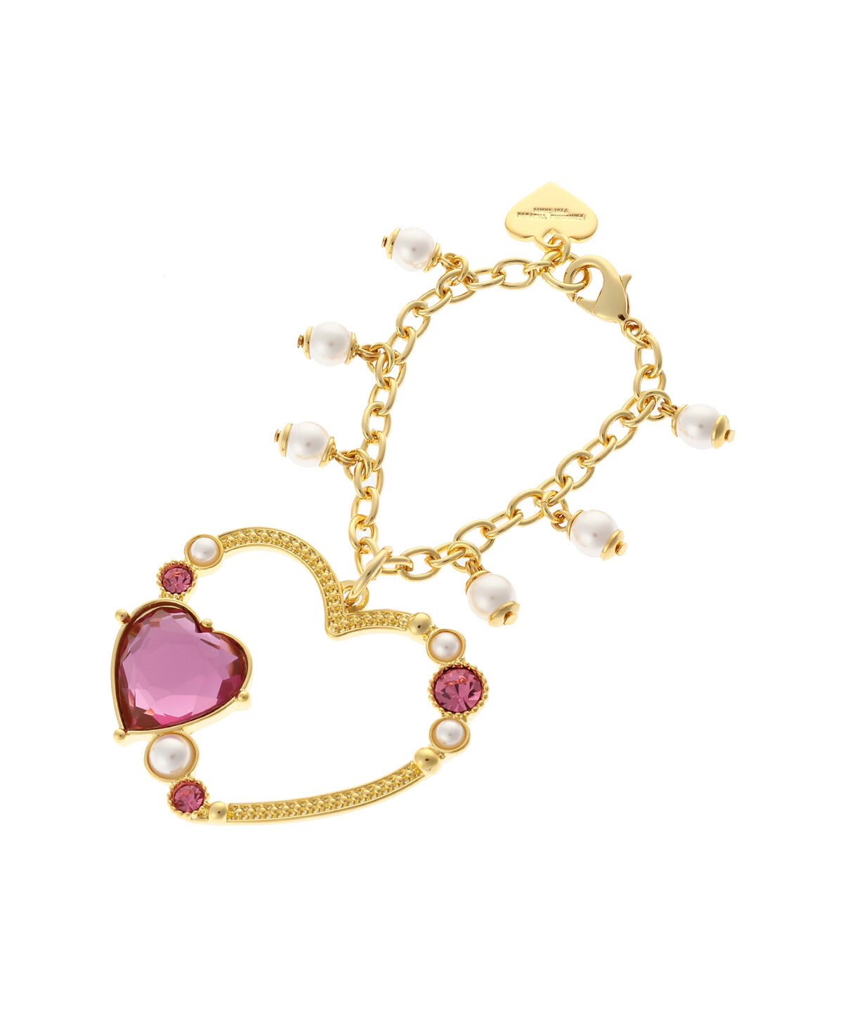 Samantha Thavasa Petit Choice「カラーハートバッグチャーム」|チャーム・キーホルダー|ピンク