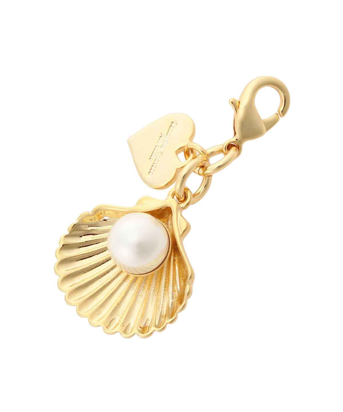 Samantha Thavasa Petit Choice「パールシェル ファスナーチャーム」|チャーム・キーホルダー|ゴールド