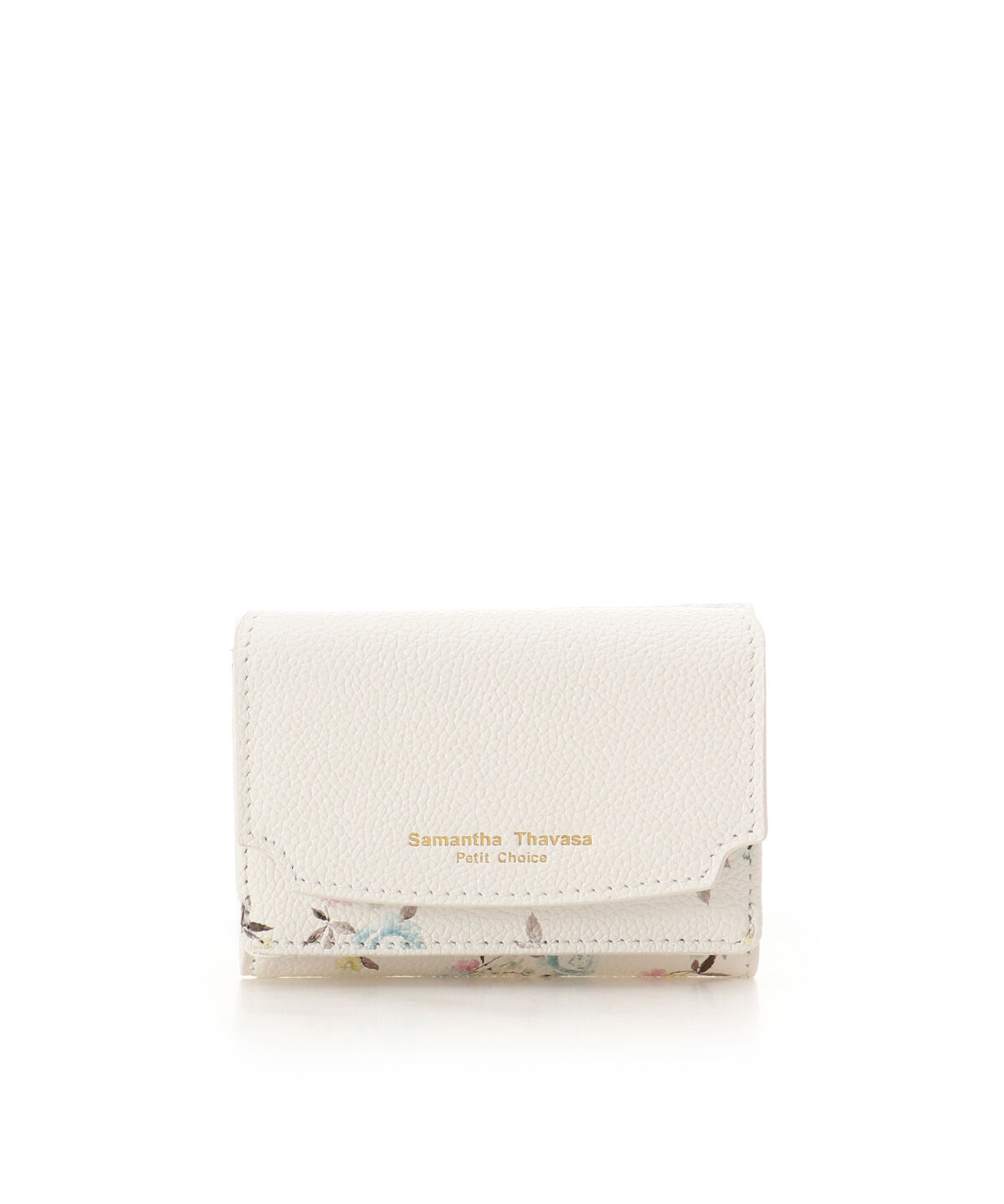 Samantha Thavasa Petit Choice「フラワーブーケ ミニ財布」|財布|オフホワイト