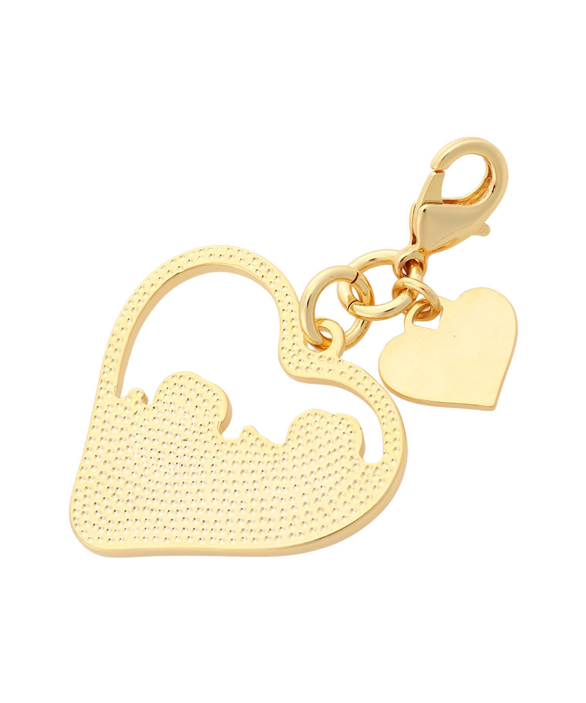 Samantha Thavasa Petit Choice「ハートモチーフ ファスナーチャーム」|チャーム・キーホルダー|