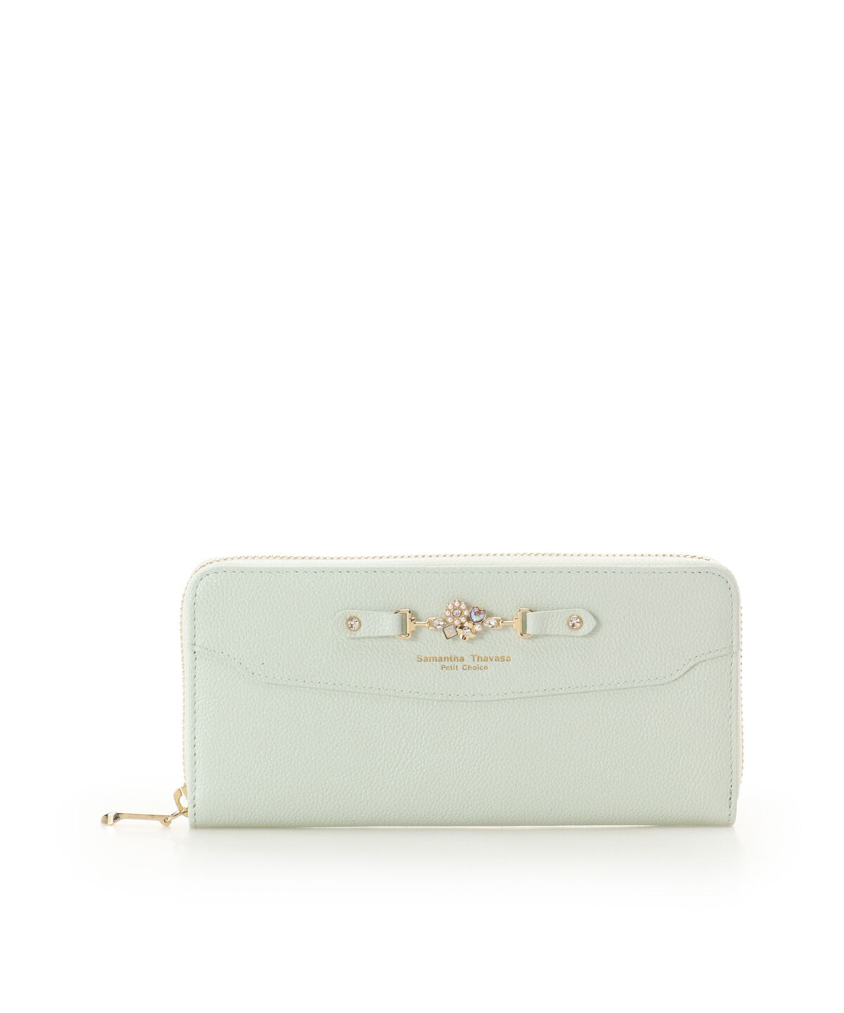 Samantha Thavasa Petit Choice「フラワービット 長財布」|財布|ミント