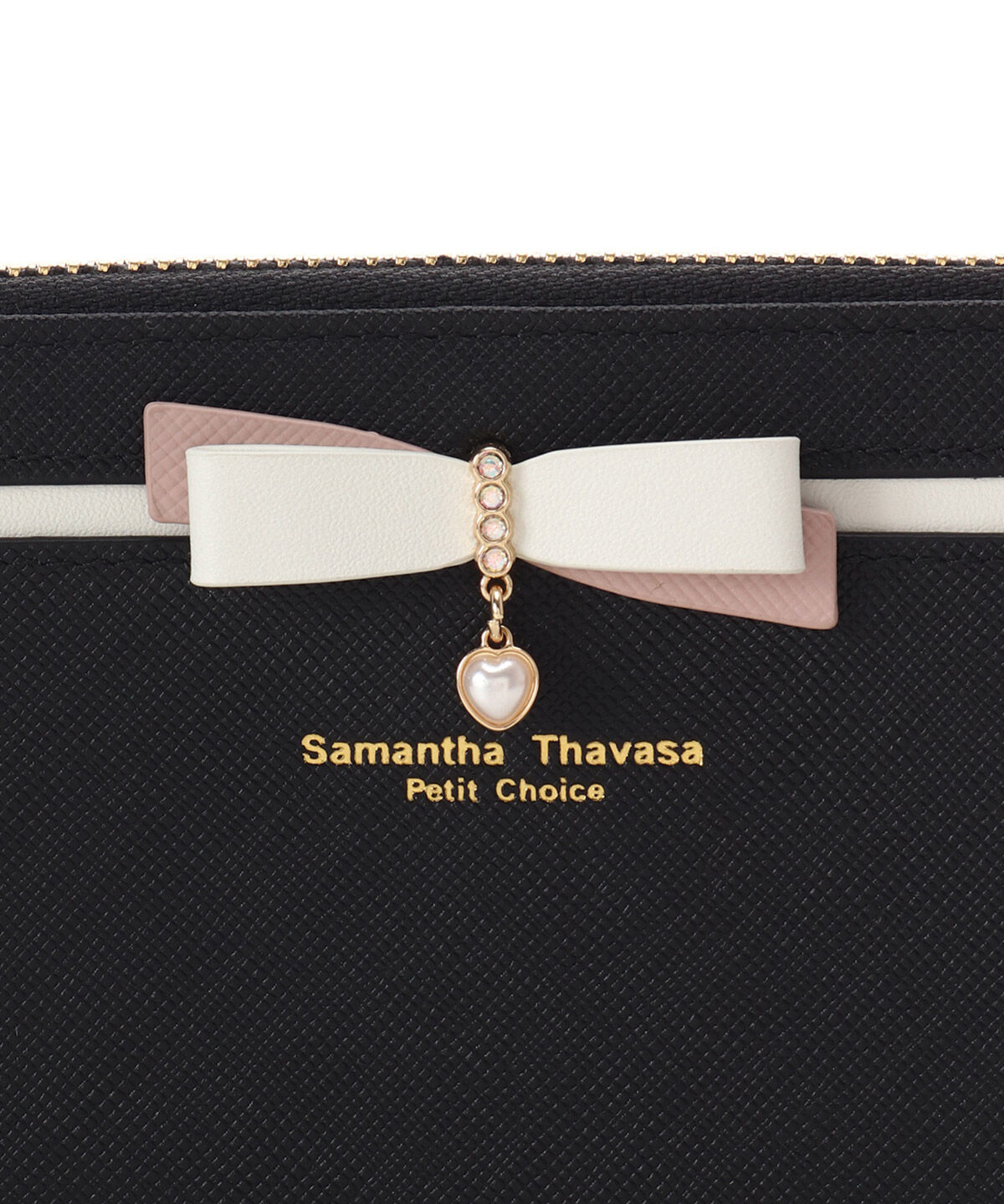 Samantha Thavasa Petit Choice「バイカラーリボン 長財布」|財布|